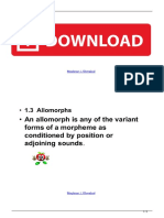 Morpheme 13 Download PDF
