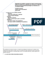 Ejercicios de Diagrama de Pescado