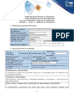 Guía de actividades y rúbrica de evaluación - Tarea 1 - Medición y cinemática.docx