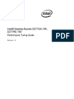 Intel® Desktop Boards DZ77GA-70K, DZ77RE-75K: Performance Tuning Guide