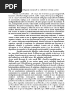 Importanţa inteligenţei emoţionale în combaterea violenţei şcolare