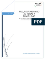 M12 - Responsabilid Ad Penal Y Punibilidad: U1: Los Delitos Y La Responsabilidad Penal S1: Los Elementos Del Injusto Penal