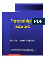 Precast Full Depth Bridge Deck