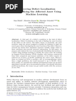 Improving Defect Localization by Classifying The Affected Asset Using Machine Learning