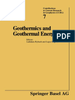 Geothermics and Geothermal Energy