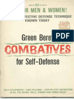 Green Beret Combatives For Self Defense by Aaron Banks