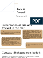 Fate & Freewill: Romeo and Juliet