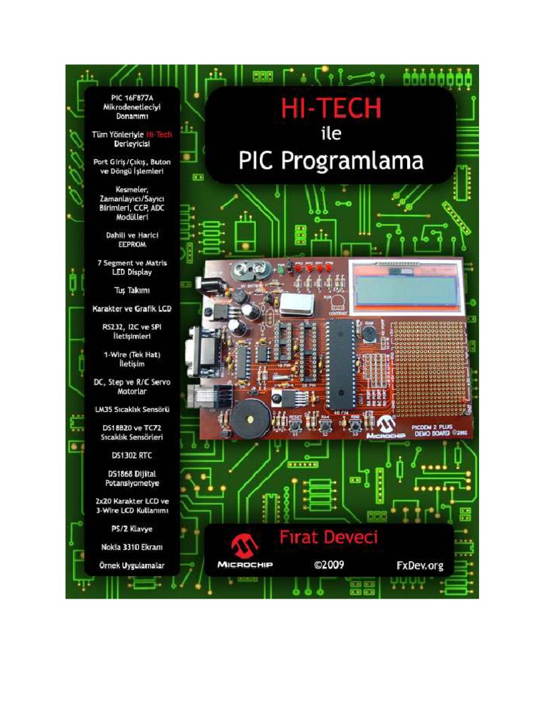 Hi Tech Pic Program Lama Dersleri Mplab Hi Tide | PDF