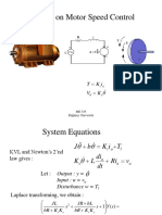 Motor Speed Control