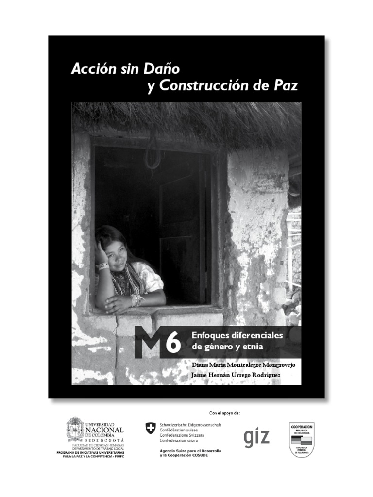 00 Accion Sin Dano Enfoques Diferenciales De Genero Y Etnia GIZ