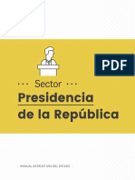 Sector Presidencia de la Republica