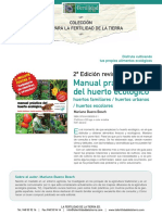 Ficha Libro Manual Practico Del Huerto Ecologico PDF