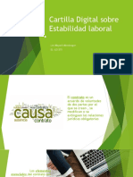 Cartilla Digital Sobre Trabajo Estable