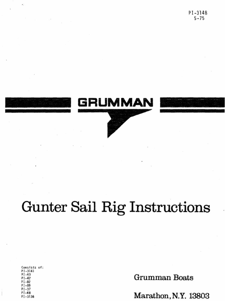 Grumman Sailing Canoe Gunter Rig PDF