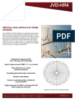 Jvd-Hr4: Vertical Dual Dipole Flat Panel Antenna