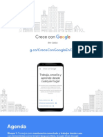 Cónectate, Trabaja y Aprende Desde Casa - Crece Con Google en Casa PDF