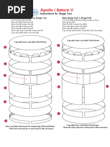 Stage Two Instructions