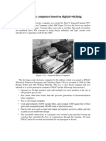 1.2.1 Electronic Computers Based On Digital Switching