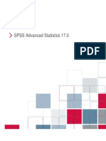 SPSS Advanced Statistics 17.0