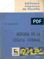 Bochenski - Historia De La Logica Formal.pdf