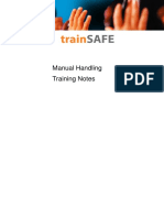 Manual Handling Training Notes