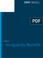 Incapacity Benefit: A Guide To