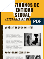 Trastornos de Identidad Sexual