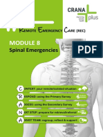 Spinal Emergencies: Emote Mergency Are (Rec)