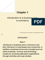 Introduction To E-Business and E-Commerce