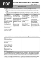 ITEC 7410/EDL 7105 SWOT Analysis Template For Assessment of Eight ISTE Essential Conditions