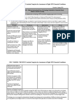 ITEC 7410/EDL 7105 SWOT Analysis Template For Assessment of Eight ISTE Essential Conditions