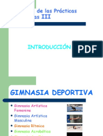 Gimnasia Deportiva. Introduccion