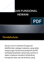 Pangan Fungsional Hewani