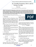 Research To Study Variable Frequency Drive and Its