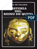 Velasco, Juan De. - Historia Del Reino de Quito (1988)