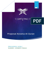 Proposal Asrama Al-Qur'an 2019