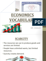 Economics Vocabulary