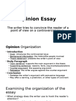 Opinion Essay