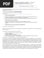 Guia Ciclo Iii Etica y Valores en La Familia Periodo Dos Emergencia Covid 19