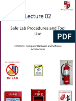 Lecture 02 - Safe Lab Procedures and Tool Use