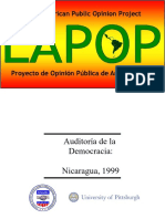 Auditoria de La Democracia Nicaragua Julio 2000 PDF