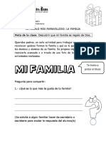 Clase para 1ro Básico El Regalo Más Lindo La Familia PDF