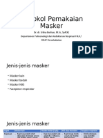 Protokol Pemakaian Masker