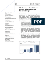 Fitch 2007 CDS Survey