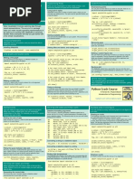 Beginners Python Cheat Sheet PCC Matplotlib PDF