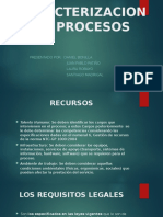 Caracterizacion de Procesos Diapositiva