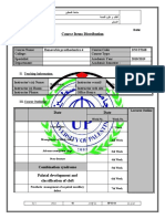 Course Items Distribution: Date