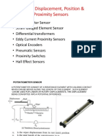 Types of Displacement, Position & Proximity Sensors