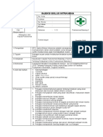 SOP Injeksi Bolus Intravena