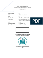 Laporan Praktikum 5 (Karakteristik Transistor)